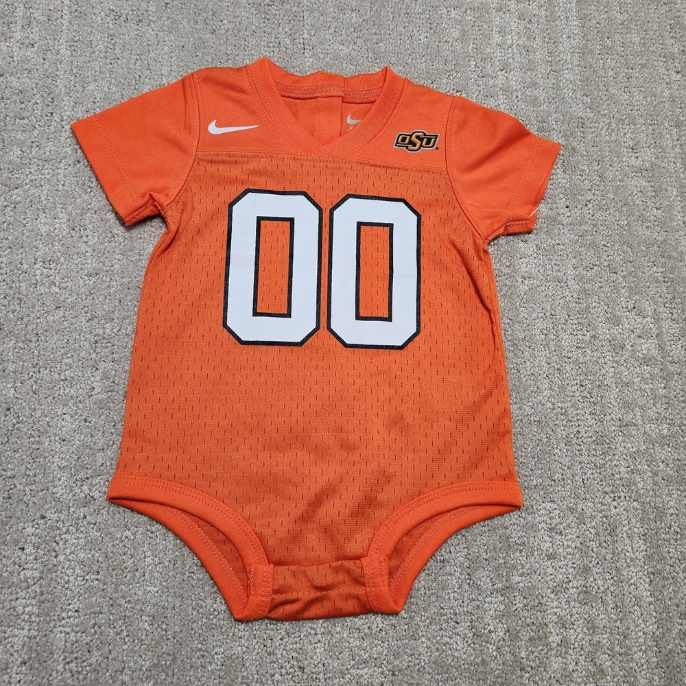 OSU Cowboys 3-6 Months Infant NCAA College Football Kids 1 Piece Jersey